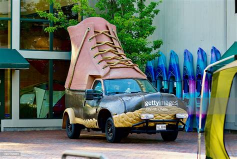 ll bean maine bootmobile